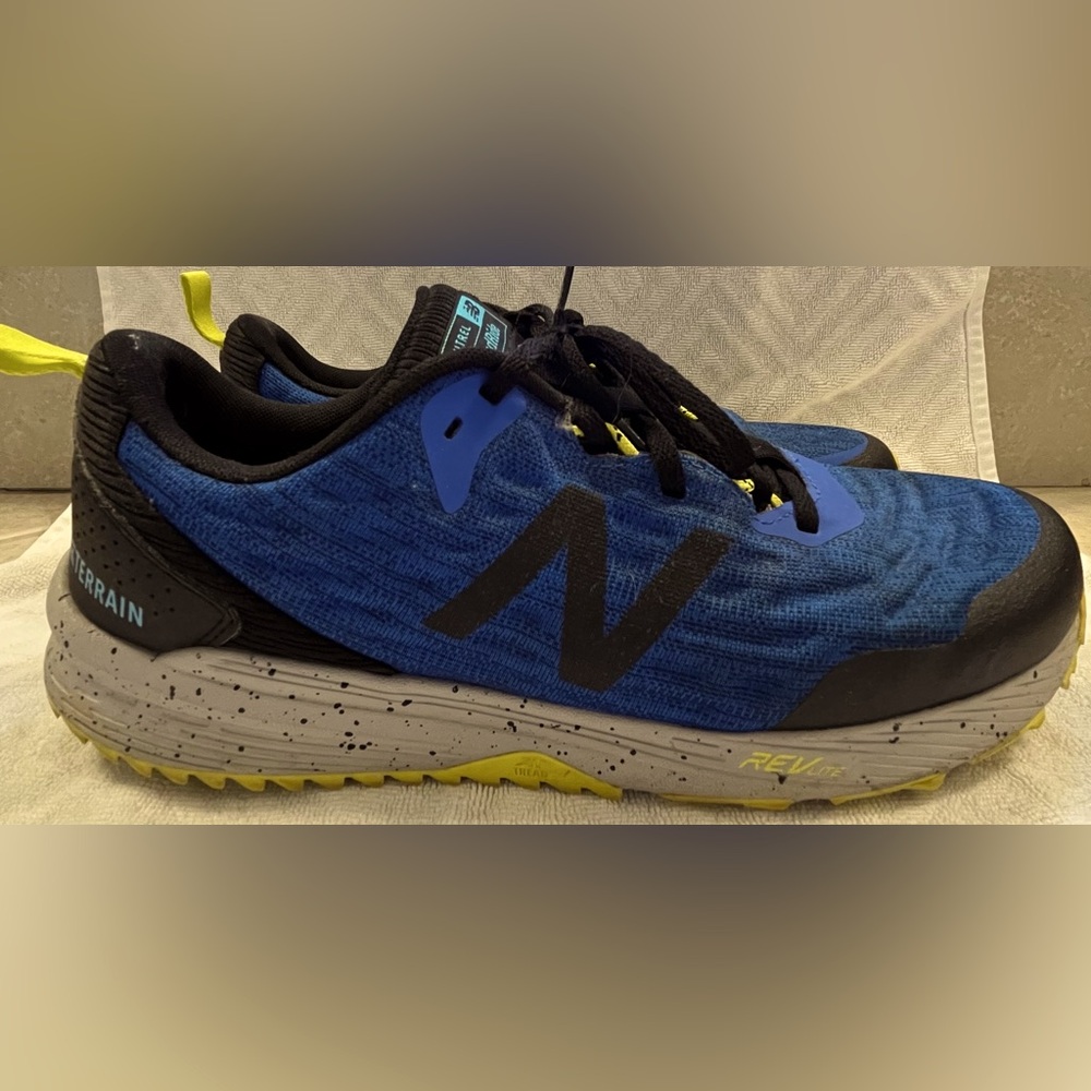 New Balance Blue and Black Sneakers